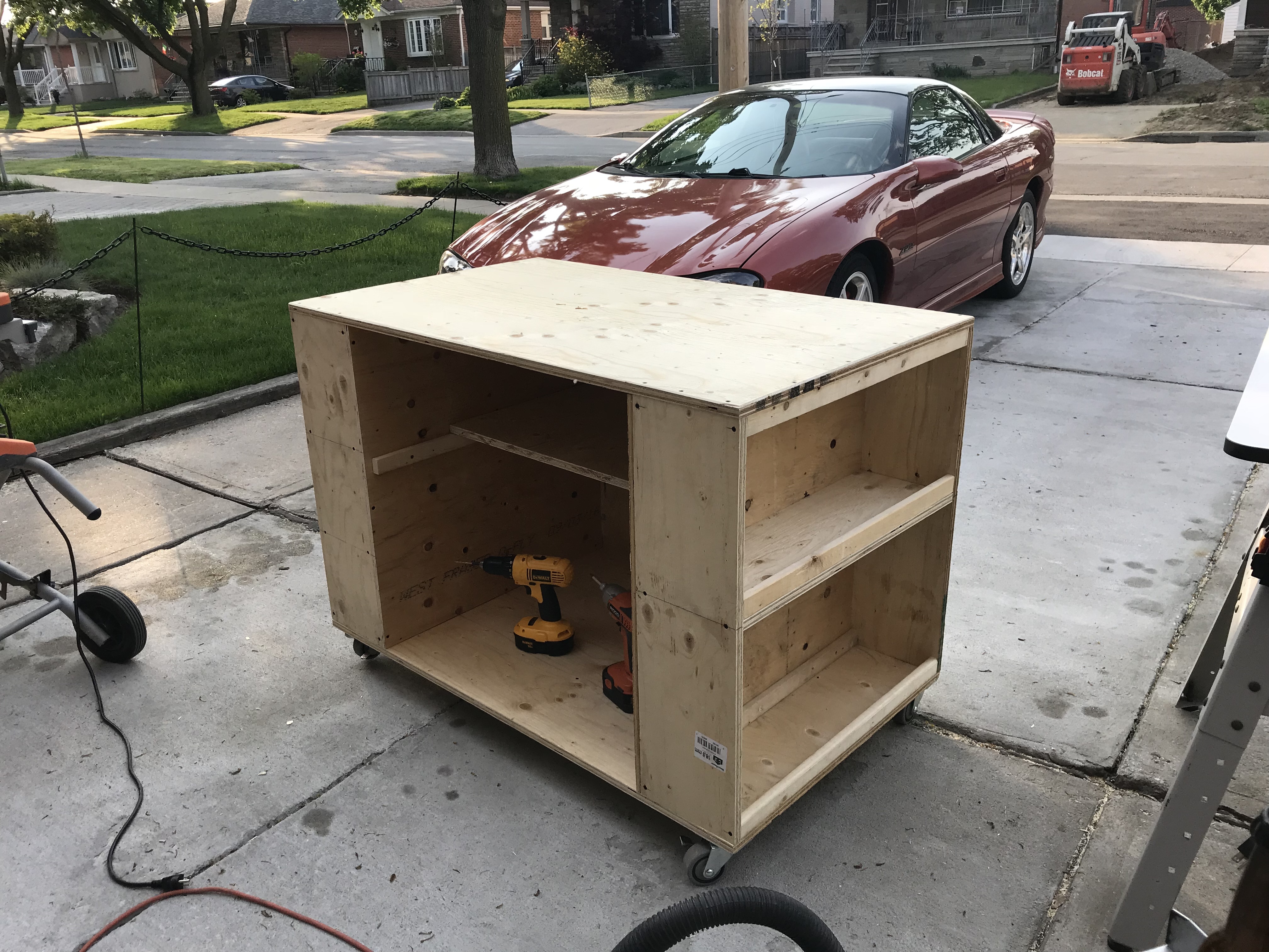 Garage cabinets