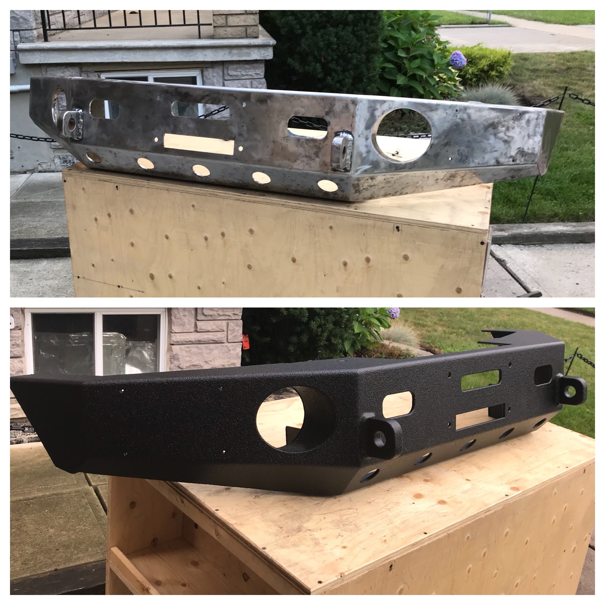 Chevy colorado steel bumper