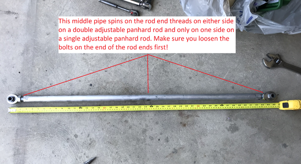 Camaro / Firebird Panhard Rod Adjustment