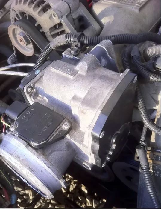 V6 Camaro Polished Throttle Body