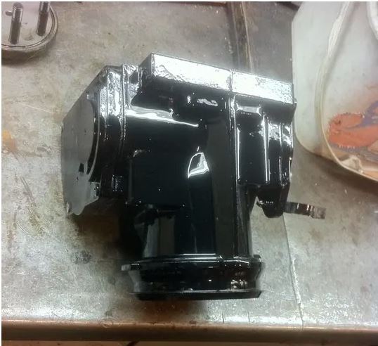 painting v6 camaro throttle body