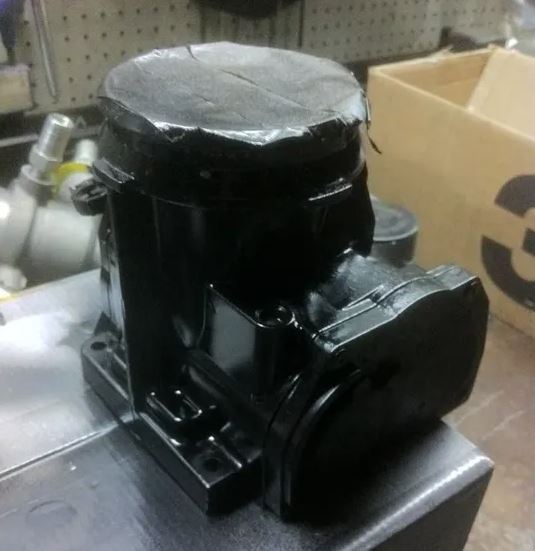 painting v6 camaro throttle body