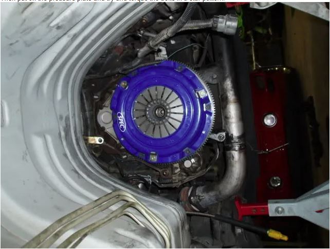 installing clutch camaro