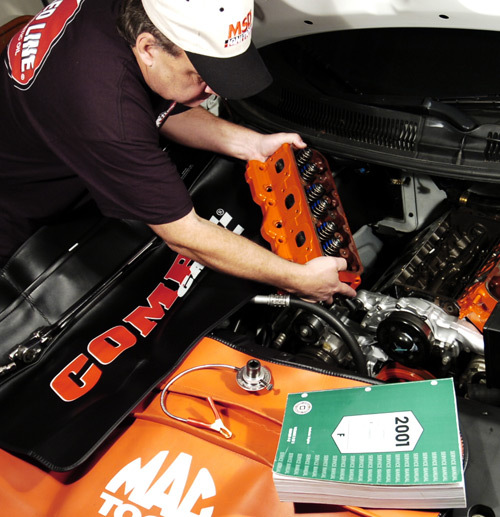 Installing V6 Camaro Heads on Tom Henry RS