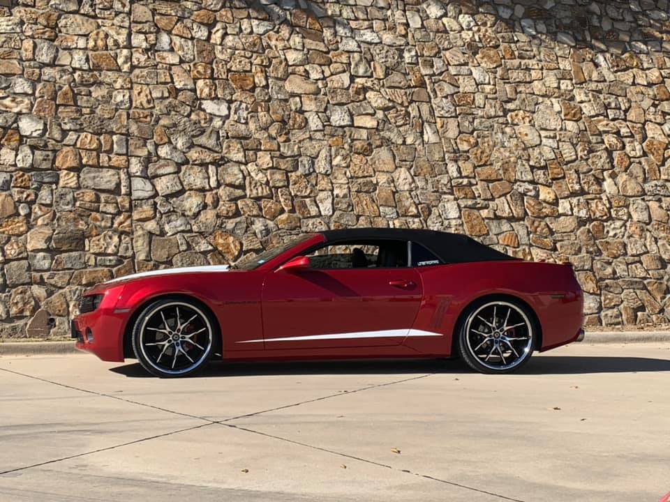 2013 RS camaro lowered on BMR lowering springs