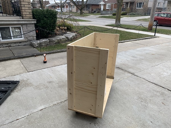 wooden tool chest project