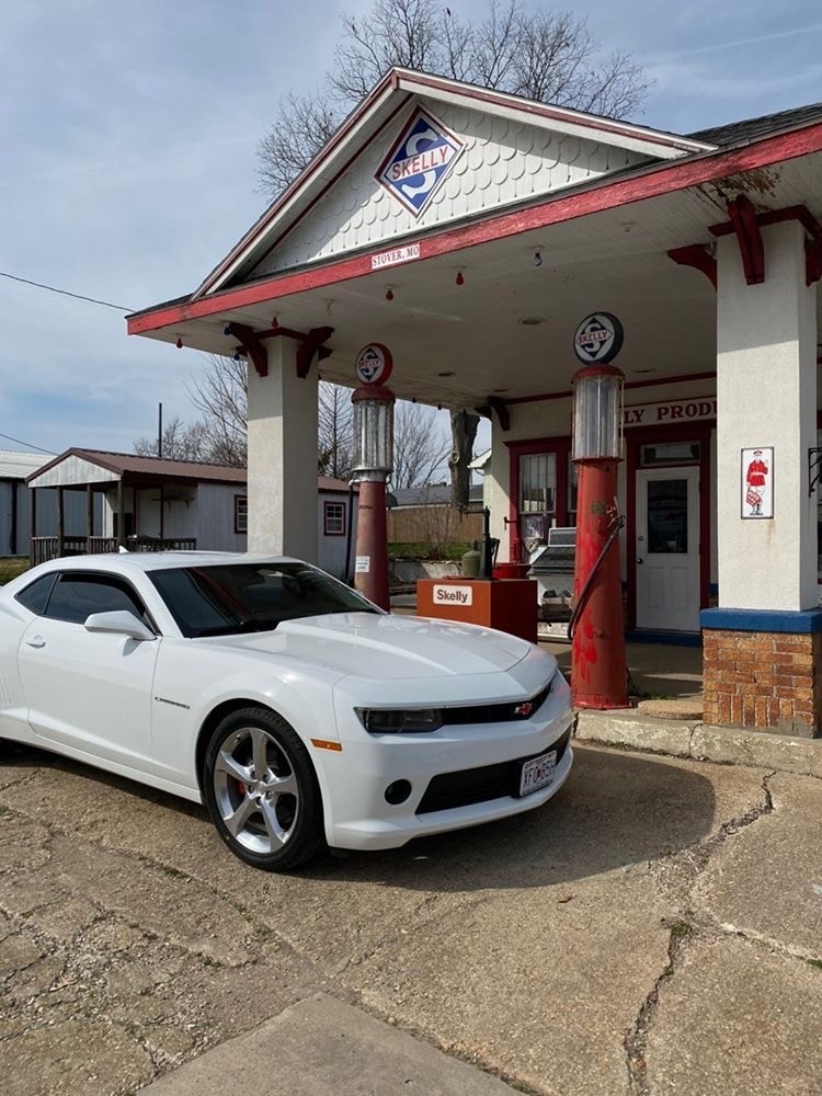 White v6 camaro most shared photo op