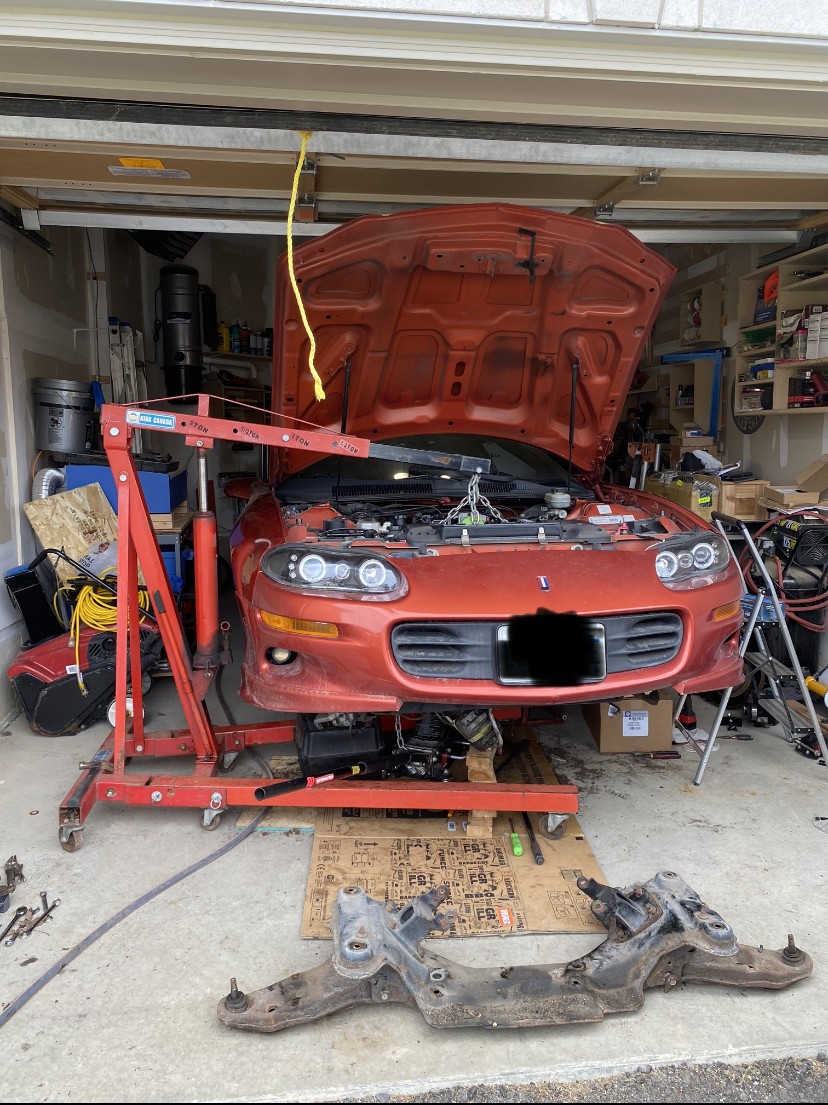 Ls1 camaro K frame swap