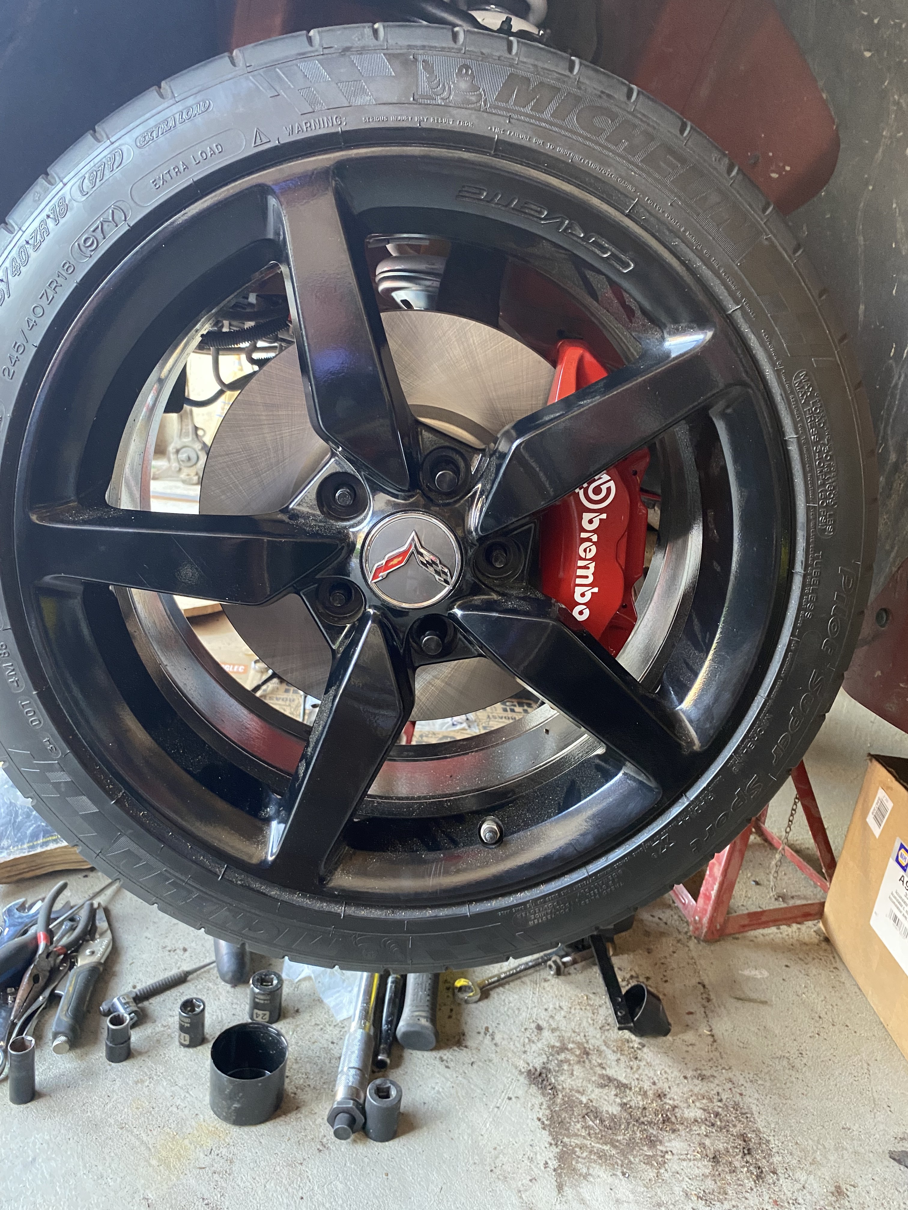 Brembo ats calipers on camaro