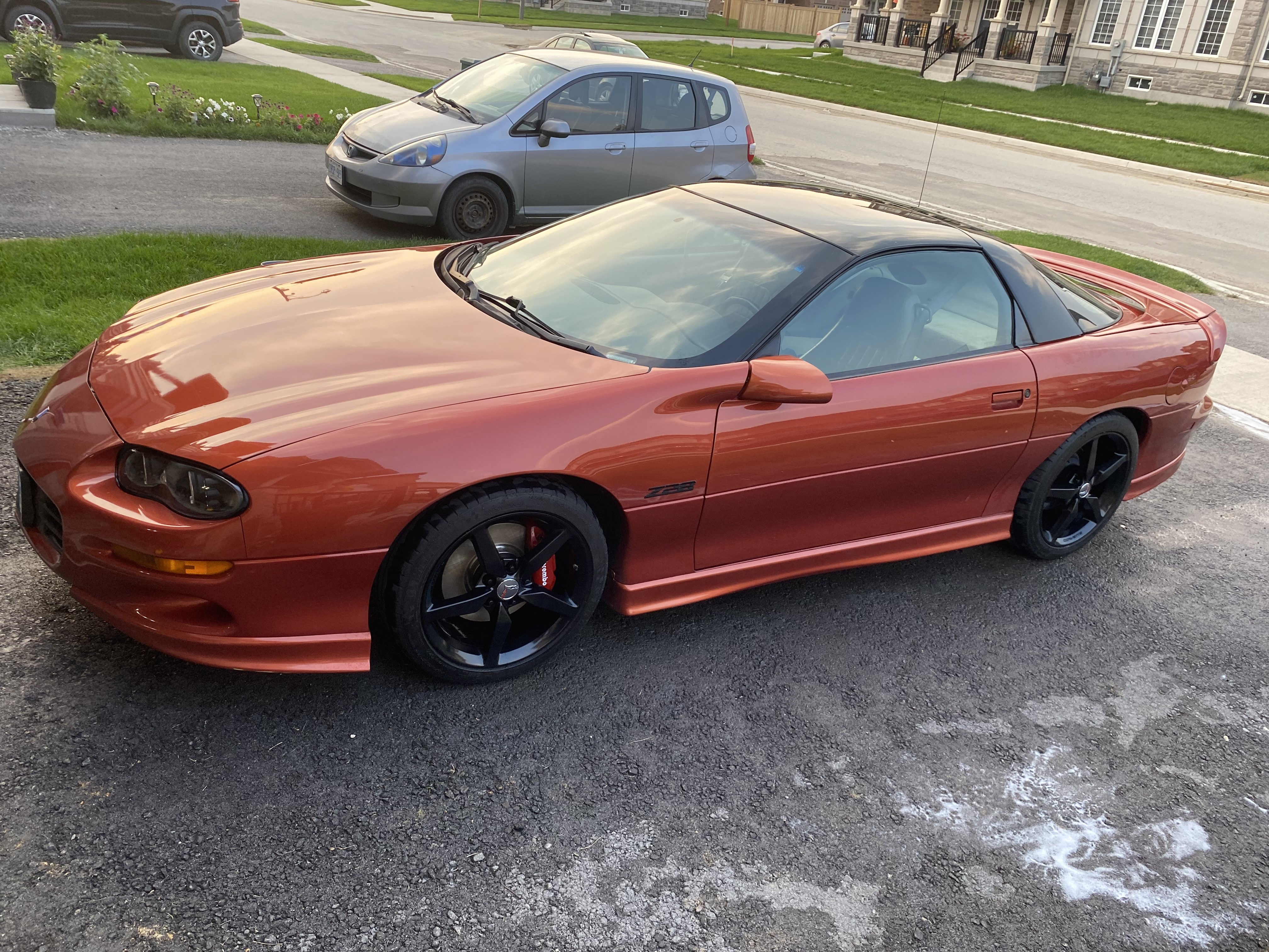 C7 corvette rims on Camaro