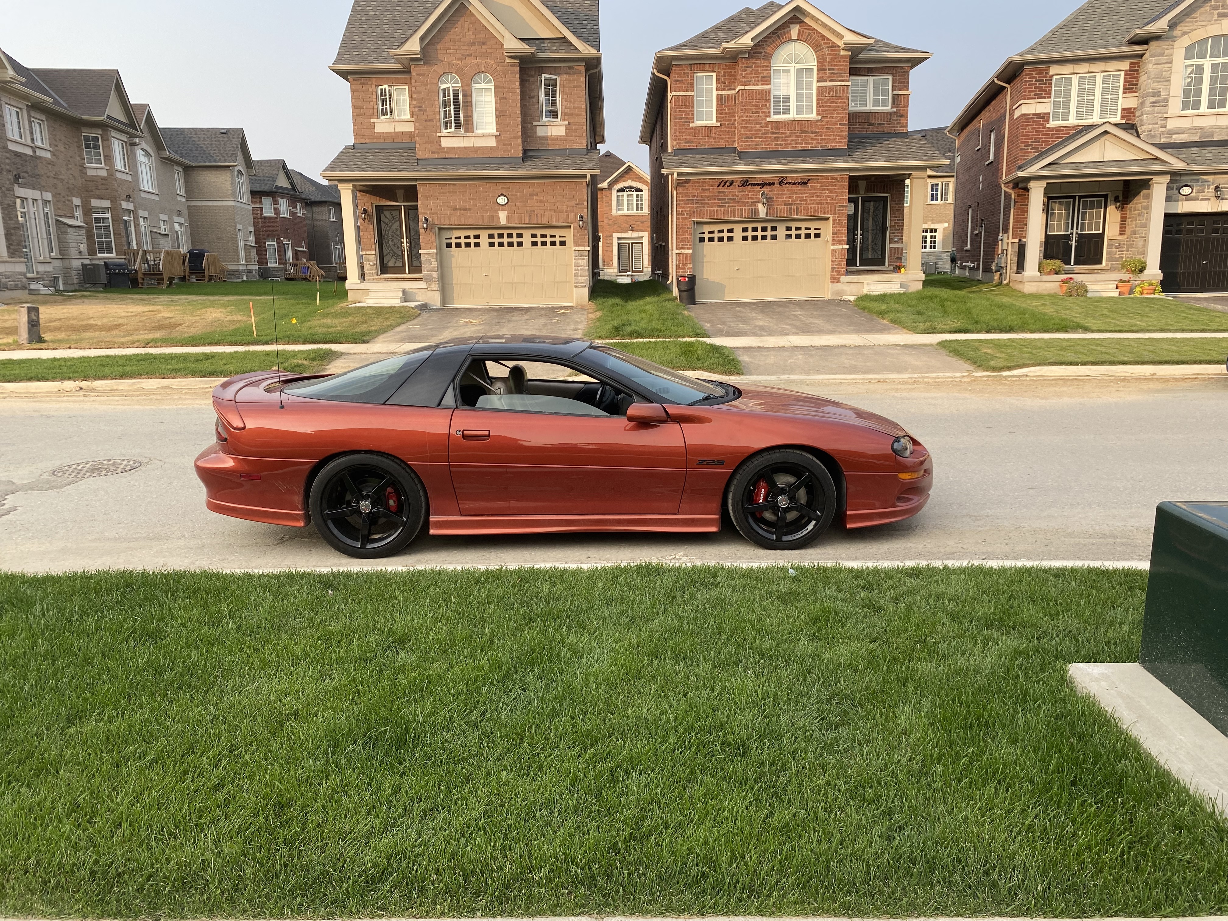 C7 corvette rims on Camaro